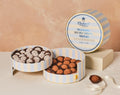 ترافل ملح البحر بالكراميل بشوكولاتة الحليب والداكنة-‏Milk and Dark Sea Salt Caramel Chocolate Truffles