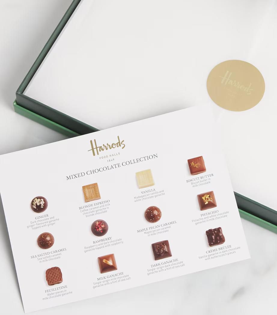 صندوق مجموعة الشوكولاتة المشكلة (24 قطعة)-‏Mixed 24-Piece Chocolate Collection Box